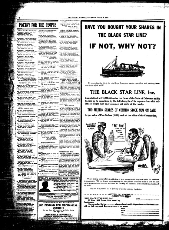 The Negro world