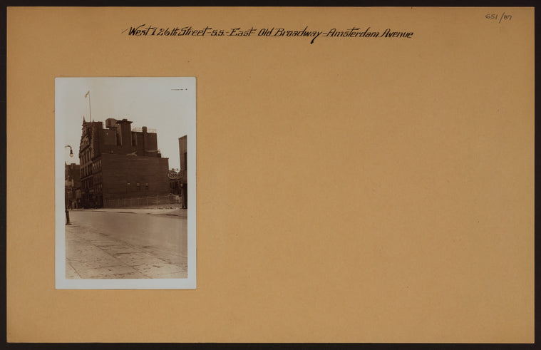Manhattan: 126th Street (West) - Old Broadway