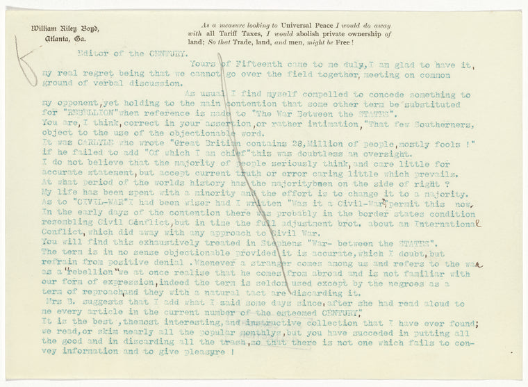 Boyd, William Riley