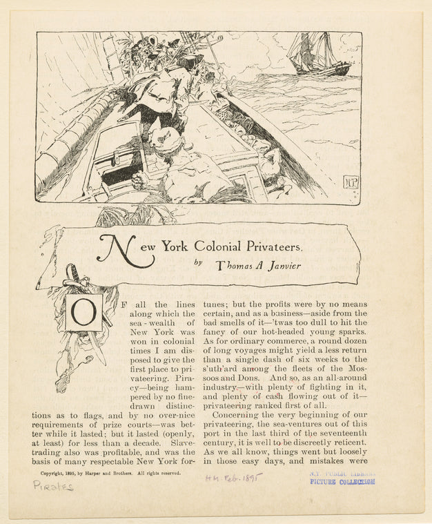 New York colonial privateers