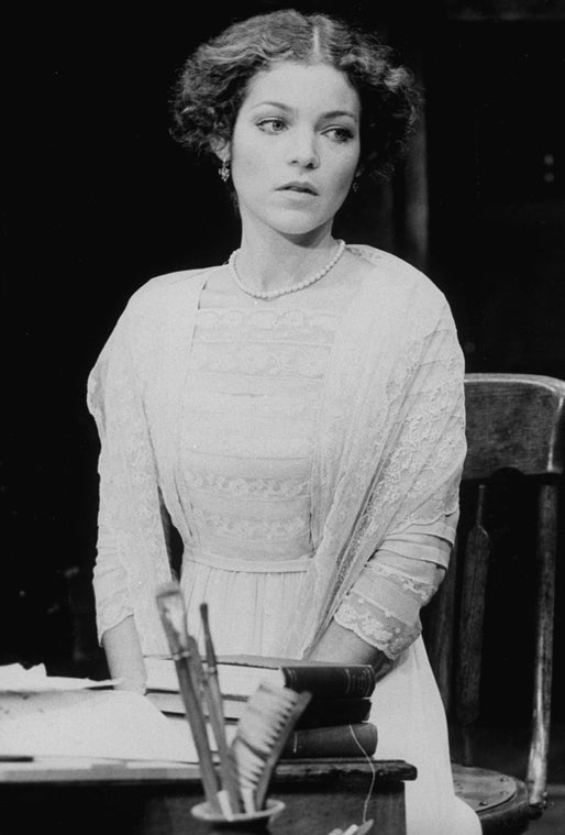 Actress Amy Irving in a scene from the Circle In The Square production of the play "Heartbreak House".