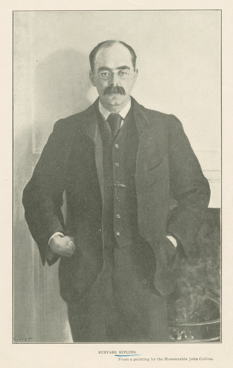 Rudyard Kipling, 1865-1936.