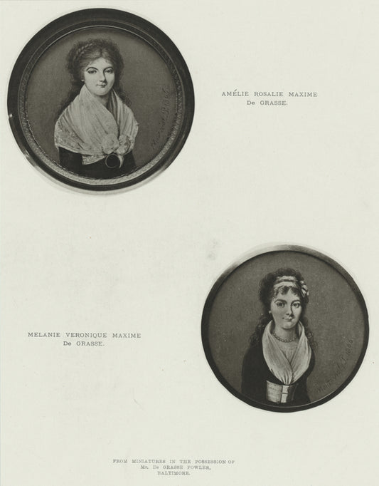 Amélie Rosalie Maxime de Grasse ; Melanie Veronique Maxime De Grasse