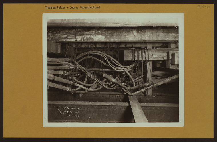 Transportation - Subway construction.