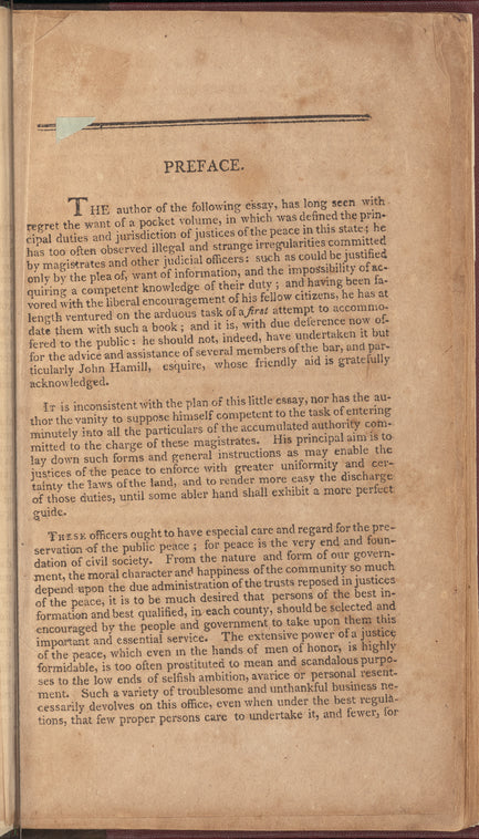 The Georgia justice of peace: containing the duties, powers and authorities of that office, as regulated by the laws now in force in this state, to which is added, a number of warrants, and other precedents, interspersed under their several heads