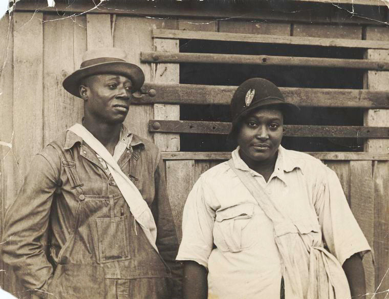 Cotton pickers receiving sixty cents a day, Pulaski County, Arkansas, October 1935.