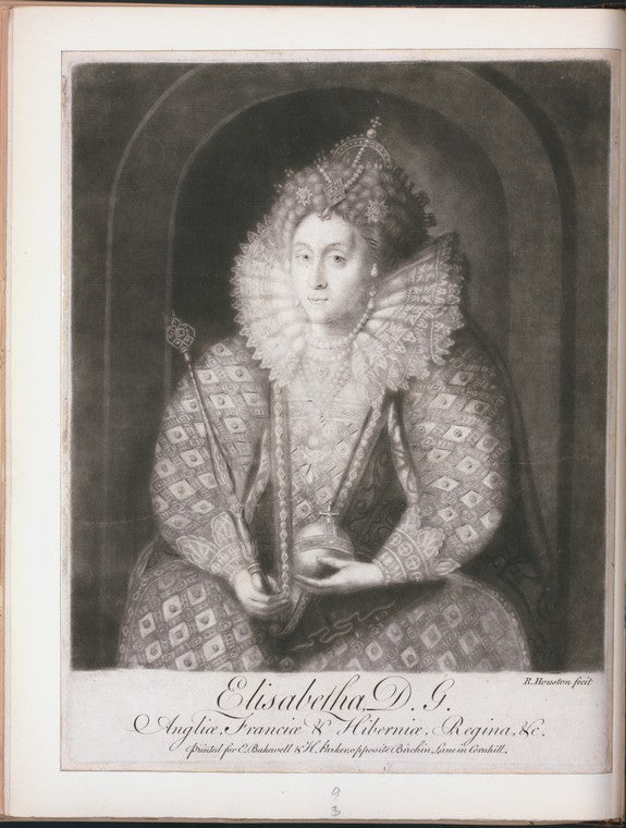 Elisabetha, D.G., Angliae, Franciae, et Hiberniae, regina etc.