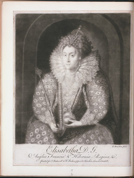 Elisabetha, D.G., Angliae, Franciae, et Hiberniae, regina etc.