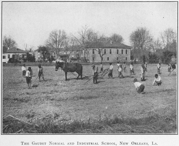 The Gaudet Normal and Industrial School; [New Orleans, Louisiana.]