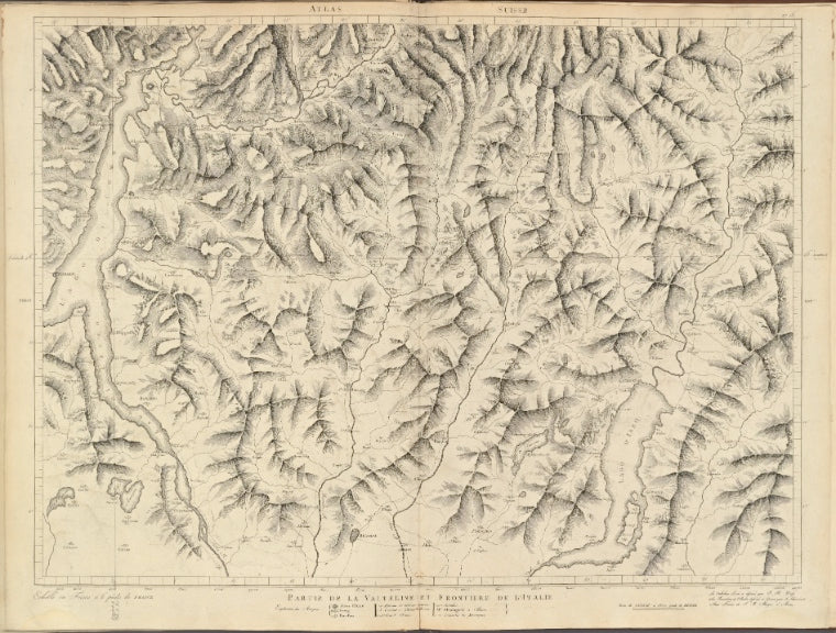 Partie de la Valteline et frontiere de l' Italie.