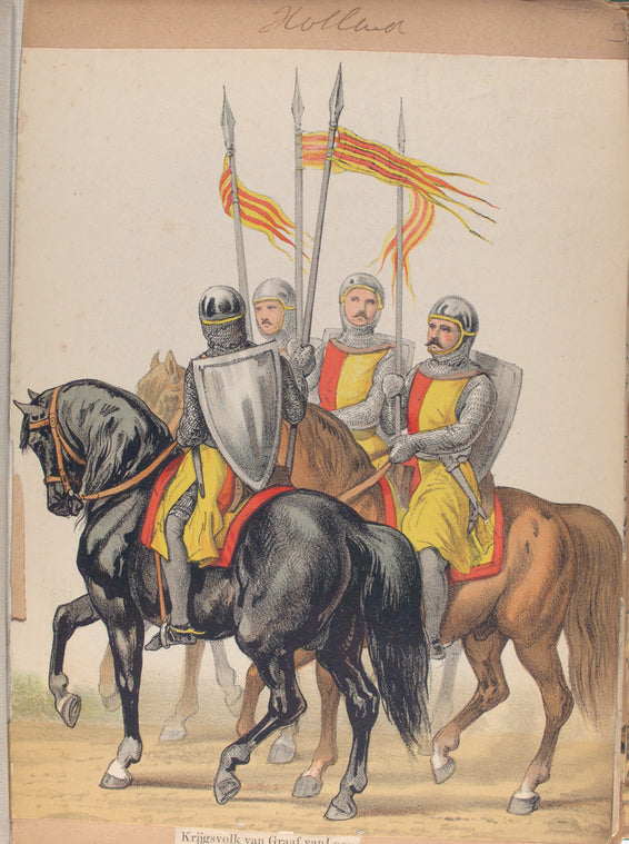 Holland, Krijgsvolk van Graaf van Loon