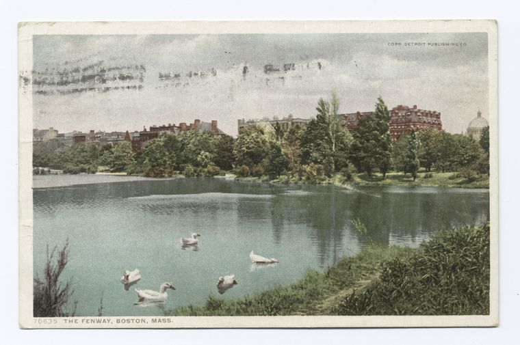 The Fenway, Boston, Mass.