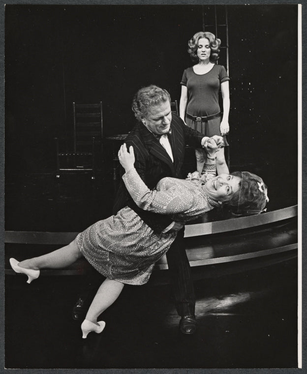 Charlotte Rae, Charles Durning and Madeline Kahn in the stage production Boom Boom Room