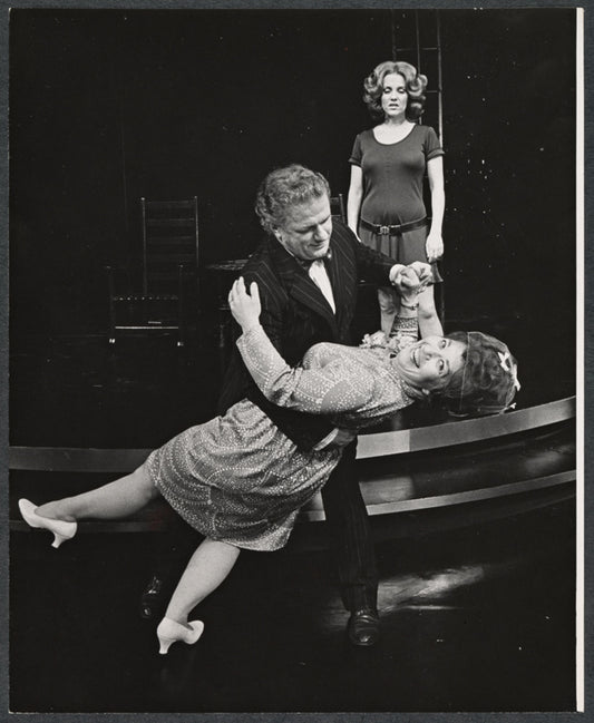 Charlotte Rae, Charles Durning and Madeline Kahn in the stage production Boom Boom Room