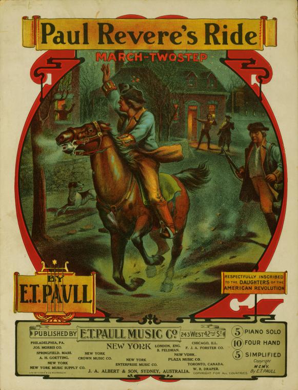Paul Revere's ride : march-galop