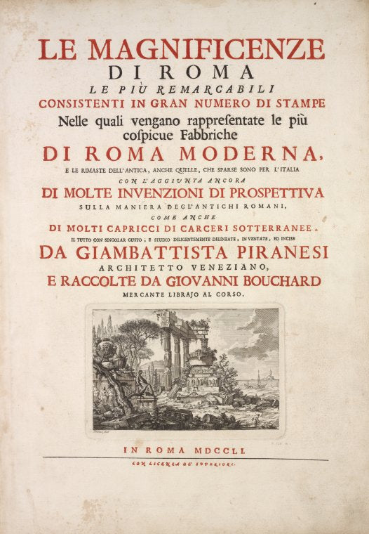 Classical Ruins with a View to the Sea. [Title page]