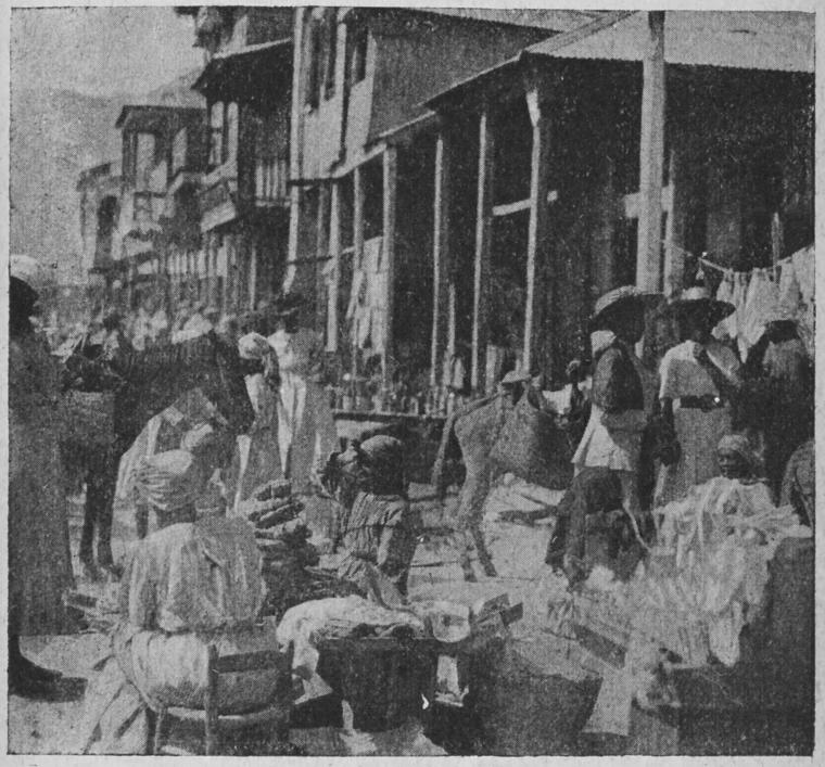 Marketplace in Port-au-Prince, Haiti