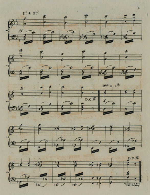 The fireman's quadrille