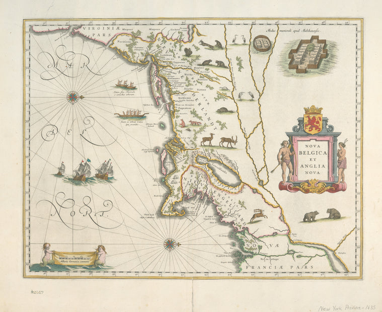 Nova Belgica et Anglia Nova.