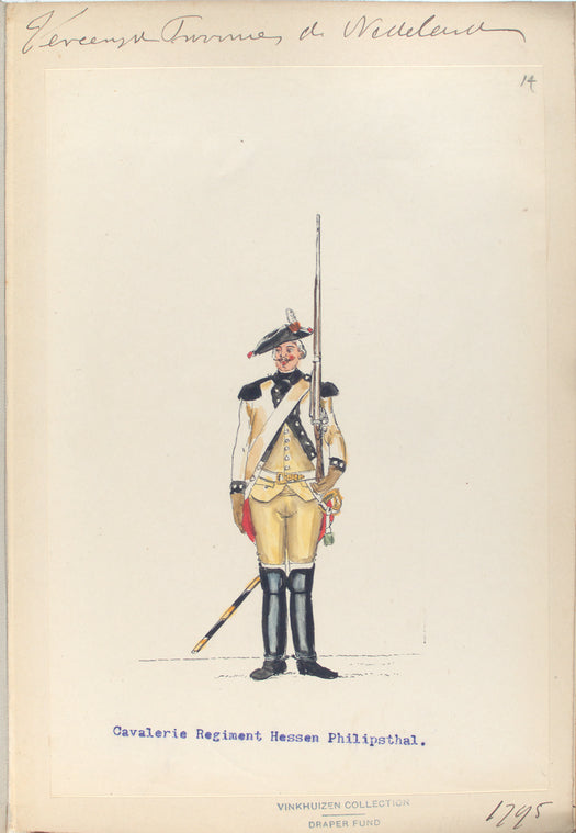 Cavalerie Regiment Hessen Philipsthal. 1795