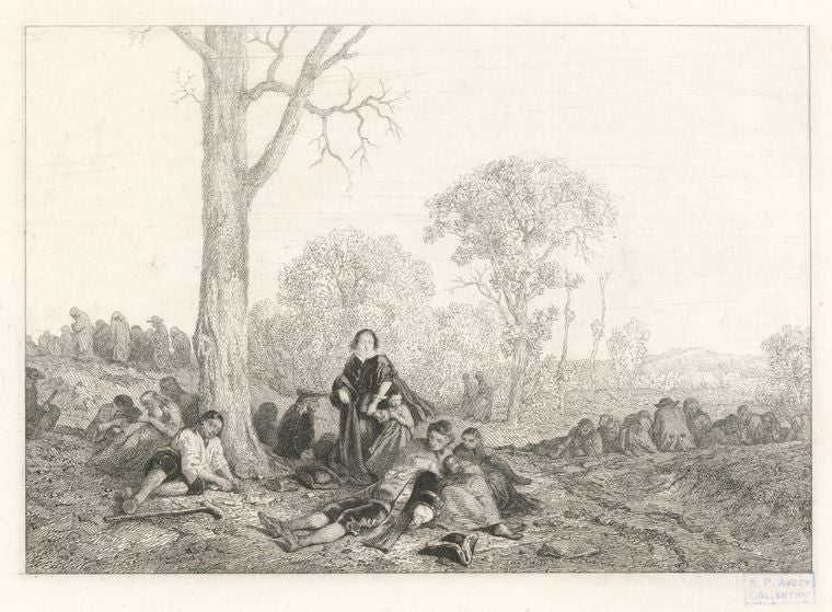 Habitants de Rennes chassés de la ville.
