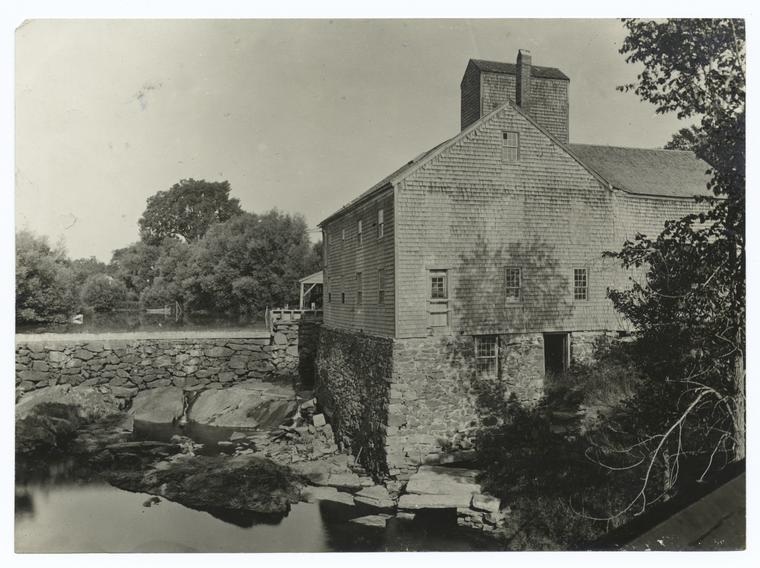 Tidal Mill at Stroudwater, Maine.