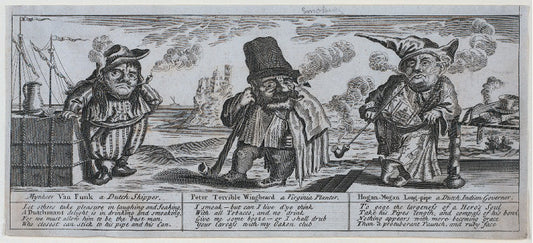 Mynheer Van Funk, a Dutch Skipper, Peter Terrible Wingbeard, a Virginia Planter, Hogan-Mogan Long-pipe a Dutch Indian Governor