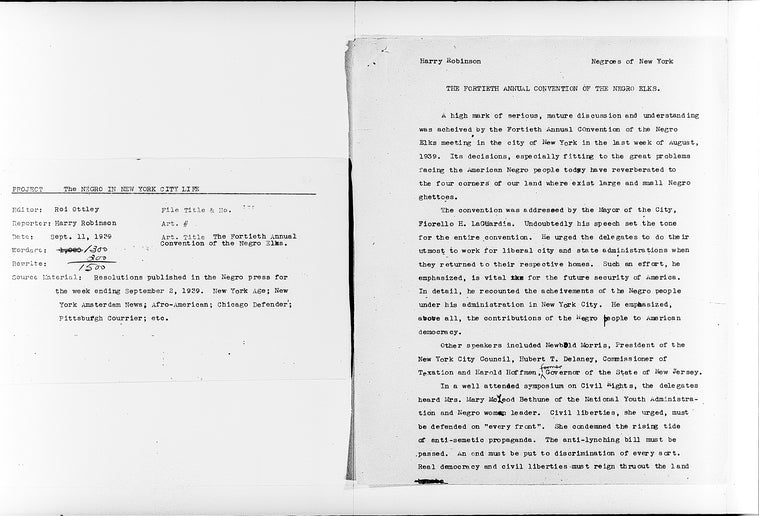 “The Fortieth Annual Convention of the Negro Elks”