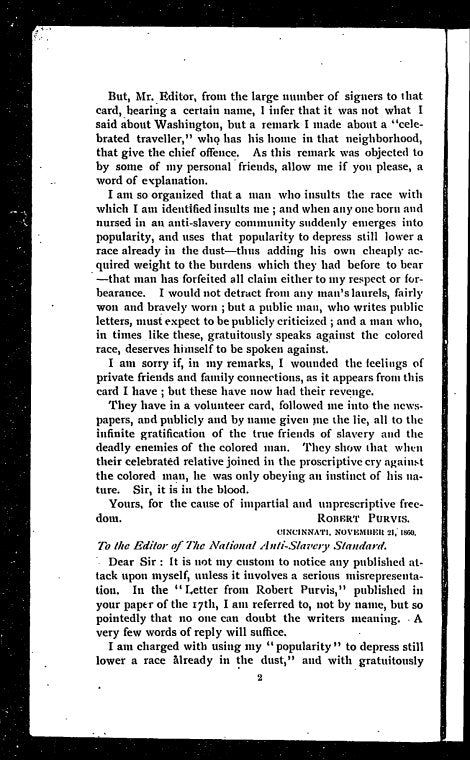 Speeches and letters