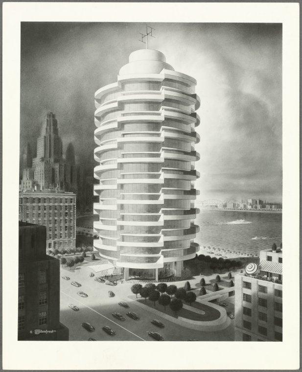 General View - Proposed Building