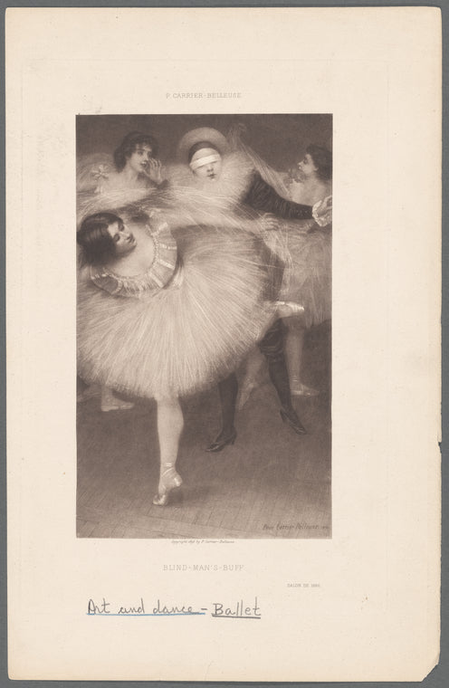 Blind-man's-buff, Salon de 1896
