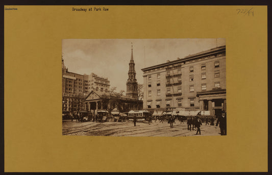 Manhattan: Broadway - Park Row