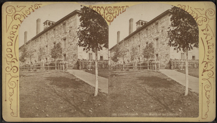 Clinton prison, "The march of the convicts."