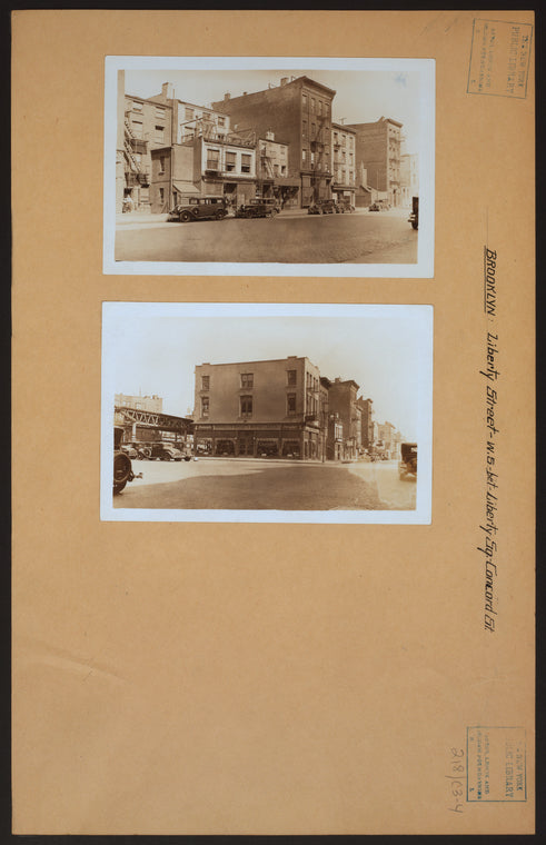 Brooklyn: Liberty Street - Concord Street