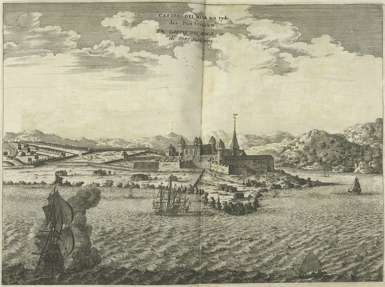 Casteel del Mina ten tyde der Portugesen.
