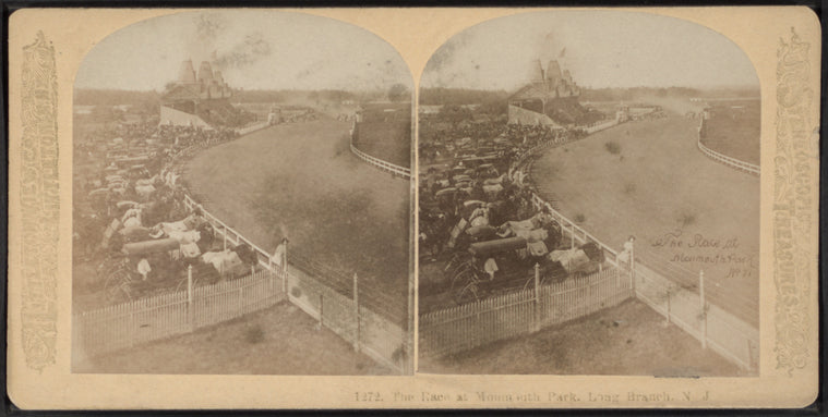 The Race at Monmouth Park, Long Branch, N.J.