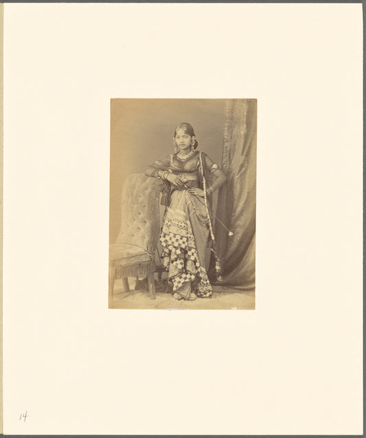 Ameer Jan, Biba Wali dancing girl of the Oudh Court of Lucknow