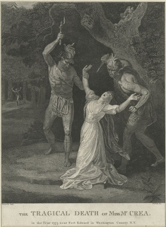 The tragical death of Miss McCrea in the year 1777, near Fort Edward in Washington County, N.Y.