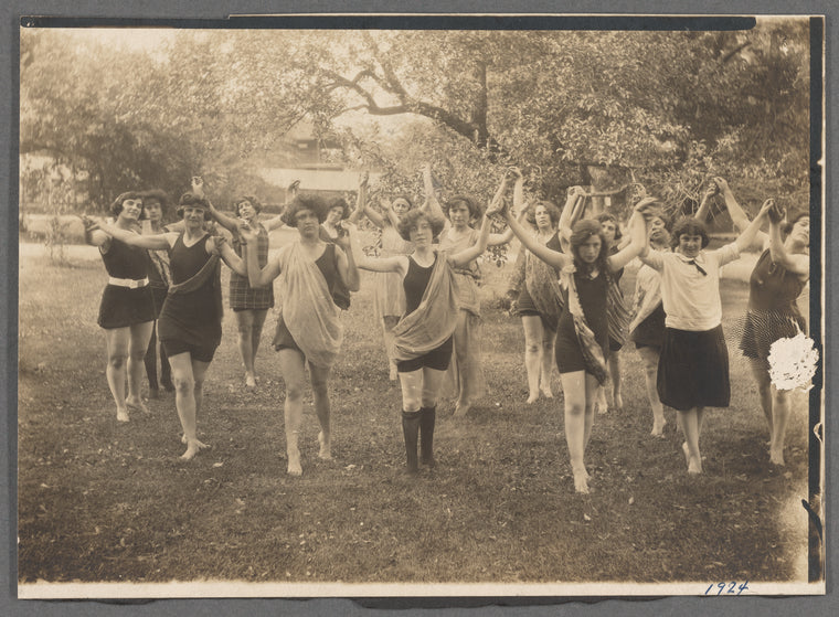 ILGWU dance group at Unity House
