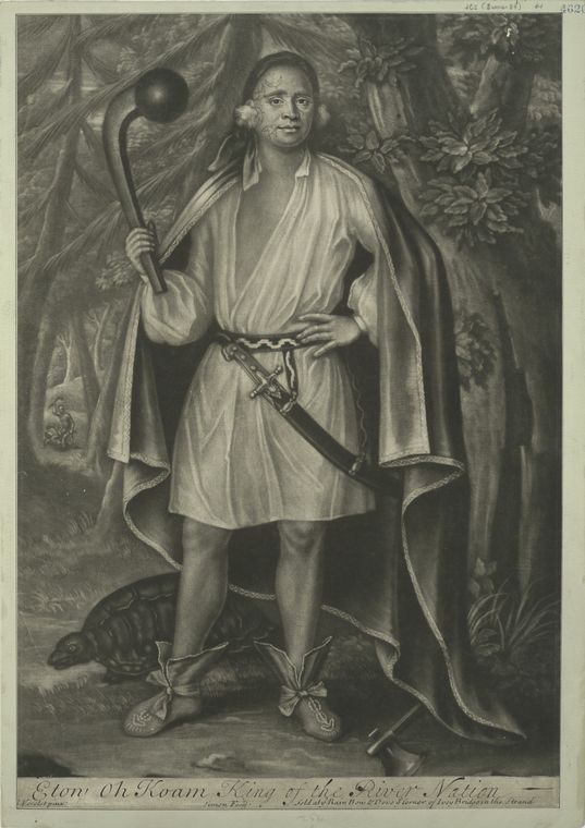 Etow Oh Koam, King of the River Nation.