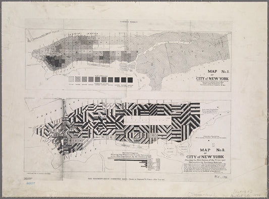 The Tenement-House Committee maps