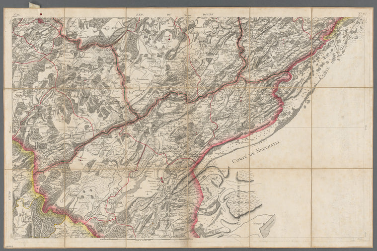 Carte de France de Cassini