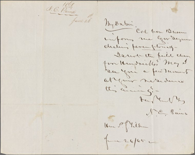 Paine, N. E.