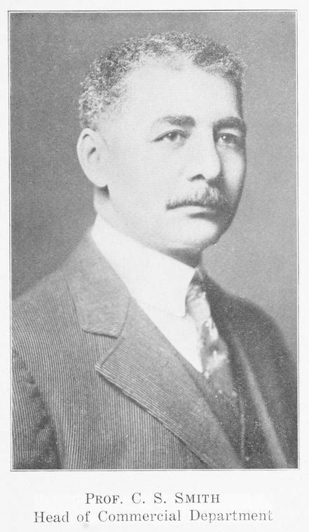 Prof. C.S. Smith, Head of Commercial Department.