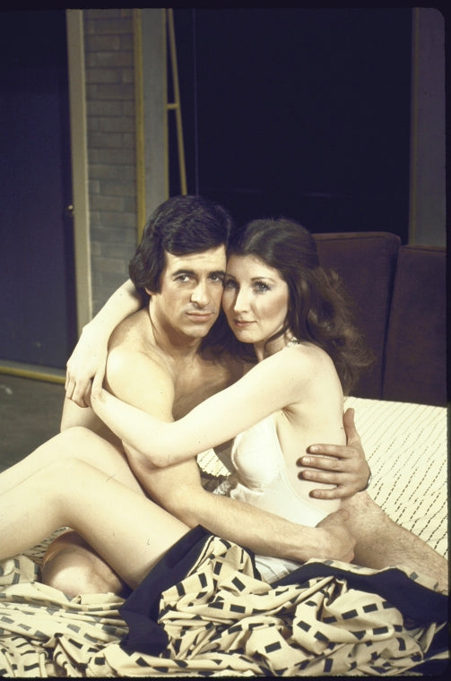 Actors James Naughton and Joanna Gleason in a publicity shot for the Broadway musical "I Love My Wife." (New York)