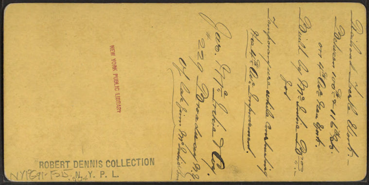 Railroad tresle work, between 100th & 116th Streets on 4th Avenue, New York.