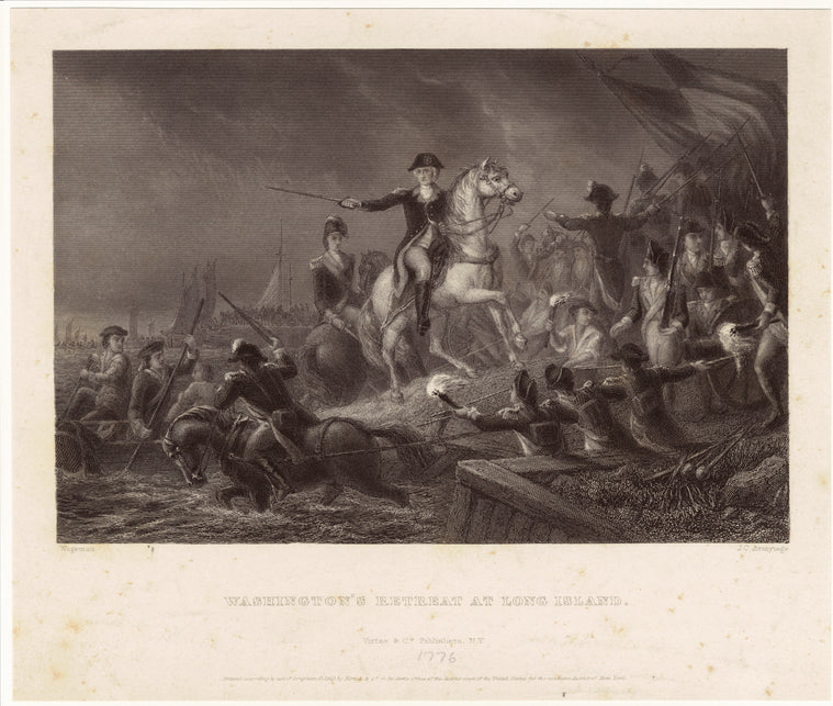 Washington's retreat at Long Island
