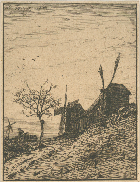 Moulins à Montmartre.