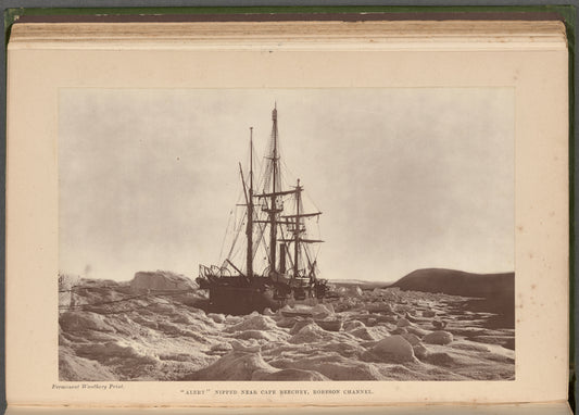 "Alert" Nipped Near Cape Beechey, Robeson Channel