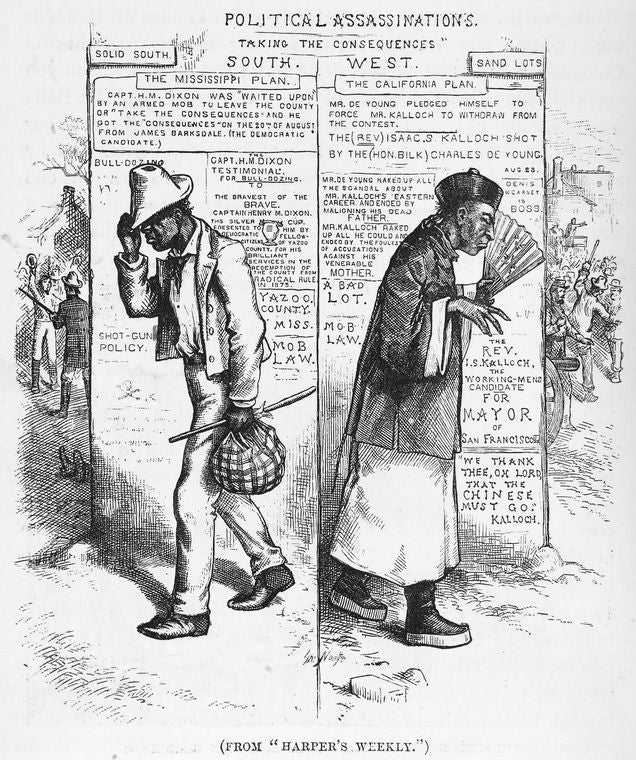 From Harper's Weekly; [Political assassinations - Taking the consequences.]